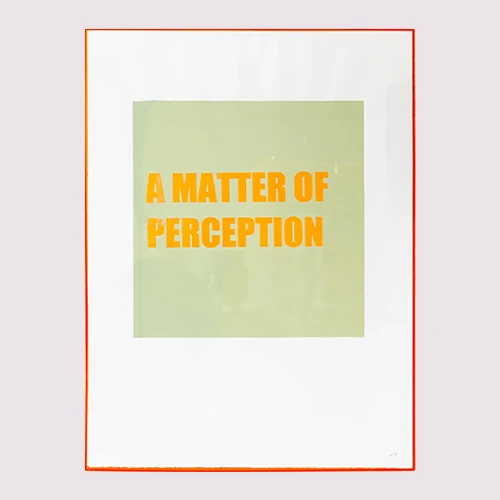 A matter of perception